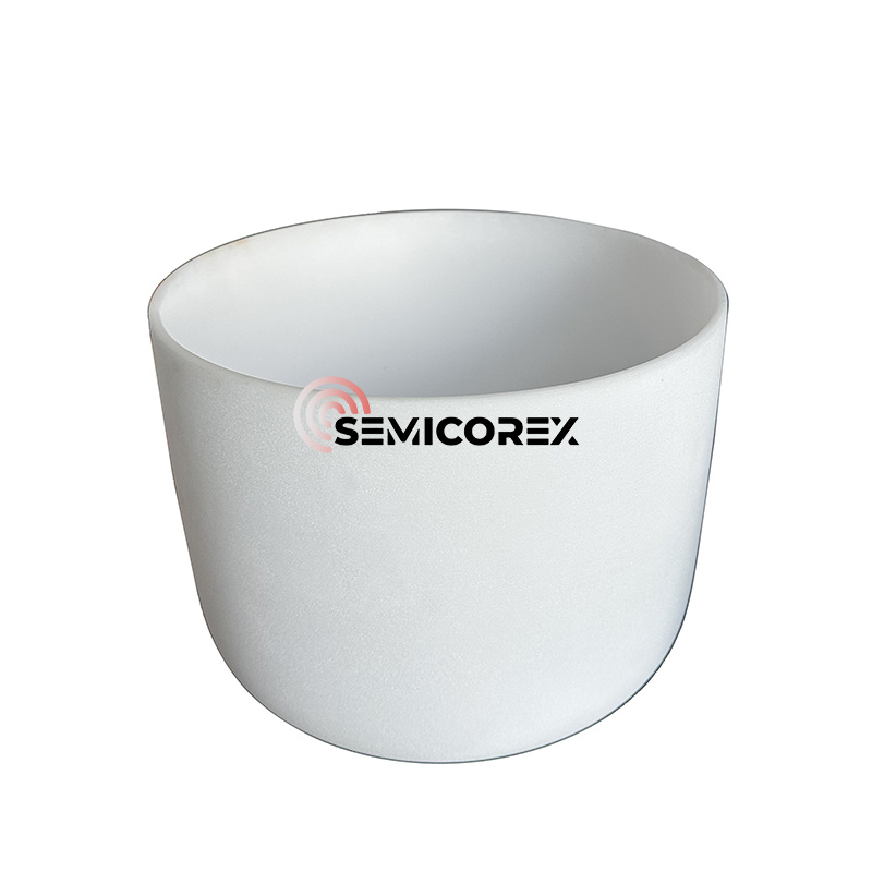 Crucible cuarț cu semiconductor