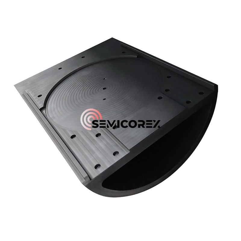 Piese semilună acoperite cu SiC