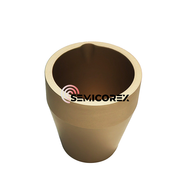 Creusete acoperite cu TaC